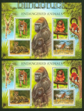 Irland Mi # Block 29 I und 29 II Gefhrdete Tiere postfrisch (42154)