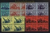 Niederlande Mi # 730/34 postfrisch Sommermarken 1959 4er-Blcke (33554)