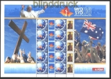 Australien Mi # 2197 Weltjugendtag 2008 ** Kleinbogen im Folder (29869)