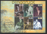 St. Vinvent Bequia Mi # 594/599 Elvis Presley postfrischer Kleinbogen (29833)
