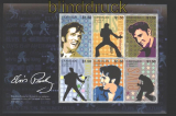 St. Vinvent Canouan Mi # 51/56 Elvis Presley postfrischer Kleinbogen (29834)