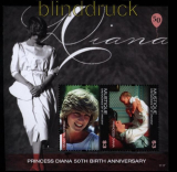 St. Vincent Mustique Block 26 50. Geb. Prinzessin Diana postfrisch (30973)