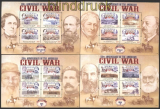 Liberia 150. Jahrestag des amerikanischen Brgerkrieges 4 ** Klbg (29953)