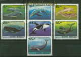Guinea-Bissau Mi # 804/10 Wale 1984 postfrisch (41385)