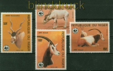 Niger Mi # 941/44 WWF postfrisch (42079)