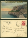 Deutsche Seepost Ostasiatische Linie 1913 farb-AK Gibraltar (41270)