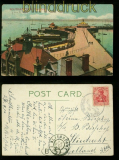 Deutsche Seepost Ostasiatische Hauptlinie 1910 farb-AK Southampton (41273)