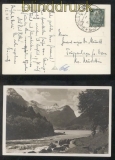 Deutsche Schiffspost Der Deutsche Kraft durch Freude 1938 sw-AK Norwegen (43505)