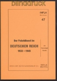 Infla-Berlin Band 47 Der Paketdienst im Deutschen Reich 1933 - 1945 (70010)
