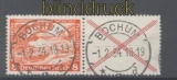 dt. Reich Zusammendrucke Mi # W  53 gestempelt (45590)