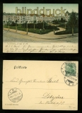 HALBERSTADT farb-AK Friedrichsplatz 1903 (d6325)