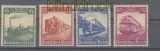 dt. Reich Mi # 580/83 Eisenbahn postfrisch (45866)