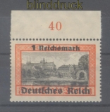 dt. Reich Mi # 728 x Danzig-Abschied postfrisch Oberrand (45895)