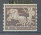 dt. Reich Mi # 747 postfrisch Braune Band 1940 (45898)