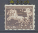 dt. Reich Mi # 747 postfrisch Braune Band 1940 (45899)
