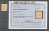 Bund Mi #  136 postfrisch 70 Pfennig Posthorn Fotobefund Schlegel BPP (45813)