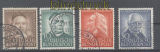 Bund Mi #  173/76 gestempelt Helfer der Menschheit 1953 (46094)