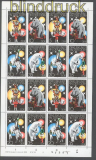 DDR Zusammendrucke Mi # 2364/67 Zusammendruckbogen postfrisch Zirkuskunst(46127)