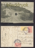 Donau-Uferbahn sw-AK Schallmarbacher Tunnel 1923 (a2170)