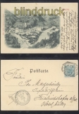 Italien Klausen sw-AK Panoramaansicht 1900 (a2190)