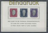DDR Mi # Block  15 Tagesstempel Buchenwald-Block (46216)