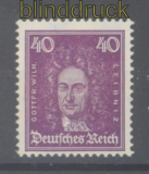 dt. Reich Mi # 395 postfrisch Leibnitz  (46256)