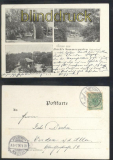 Otterndorf sw-AK Gruss aud Pricks Sommergarten 1900 (d7523)