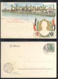 Dsseldorf farb-Prge-AK Industrie-, Kunst und Gewerbeausstellung 1902 (d7528)