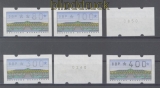 Bund ATM 1993 Mi # 2 Type 2.1 Versandstellensatz 1 postfrisch (46272)