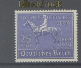 dt. Reich Mi # 698 postfrisch Deutsches Derby 1939 (46383)