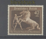 dt. Reich Mi # 699 postfrisch Braune Band 1939 (46384)