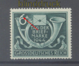 dt. Reich Mi # 904 I postfrisch Tag der Briefmarke Plattenfehler (46388)