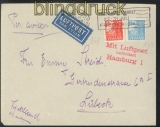 Dänemark Auslands-LuPo-R-Brief Kopenhagen 1932 (46415)