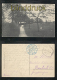 Sternberg (Mecklenburg) sw-AK Partie an der Bad4eanstalt Feldpost 1917 Zensur (d7574)