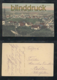 Wittersdorf (O.-Els.) farb-AK Gesamtansicht Feldpost ca. 1917 (d7607)