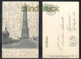 Borkum sw-AK Partie am groen Leuchtturm 1905 (d7698)
