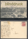 Bautzen sw-AK Totalansicht 1906 (d7722)