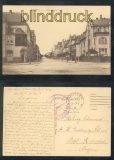 Bautzen sw-AK Wettinstrasse Feldpost 1918 (d7727)