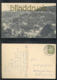 Krippen mit Postelwitz sw-AK Panoramaansicht 1932 (d7734)