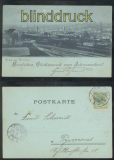 Werdau sw-AK Gruss aus .... Mondscheinkarte zum Jahreswechsel 1898 (d7745)