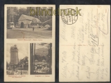 Baden-Baden sw-AK drei Ansichten Feldpost 1918 (d7623)