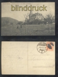Baden-Baden sw-AK Erholungsheim der Stadt Karlsruhe 1918 (d7645)