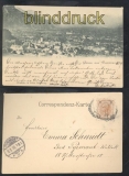 Dornbirn sw-AK Totalansicht 1898 (a2226)