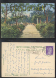 Noworosslisk farb-AK Stadtpark 1942 (a2234)