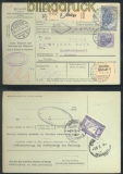 dt. Reich Auslands-Paketkarte 1917 nach Konstantinopel (47573)