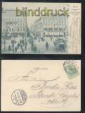 Berlin sw-AK Friedrichstrasse Ecke Unter den Linden Victoria-Hotel 1904 (d7843)