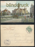 Leipzig farb-AK Neues Rathaus 1904 (d7903)