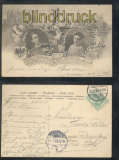 Zur Erinnerung an die Hochzeit des Deutschen Kronprinzenpaares sw-AK 1905(d7944)