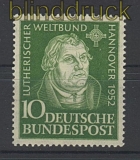 Bund Mi #  149 postfrisch Martin Luther (20019)