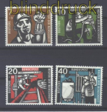 Bund Mi #  270/73 postfrisch Wohlfahrt 1957 (15185)